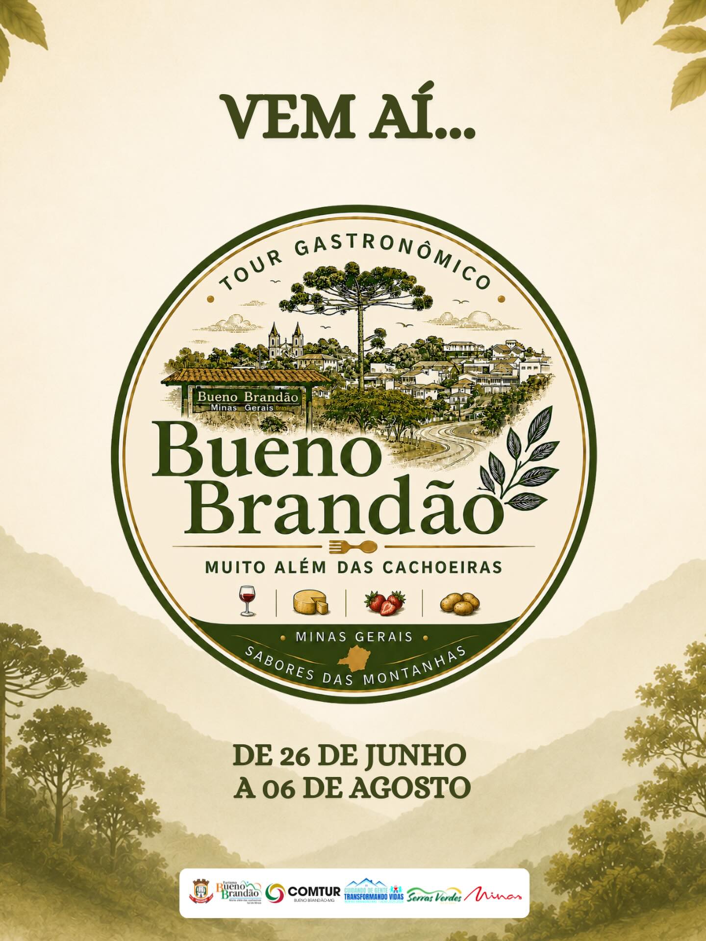 Postagem feita no Instagram do Turismo
