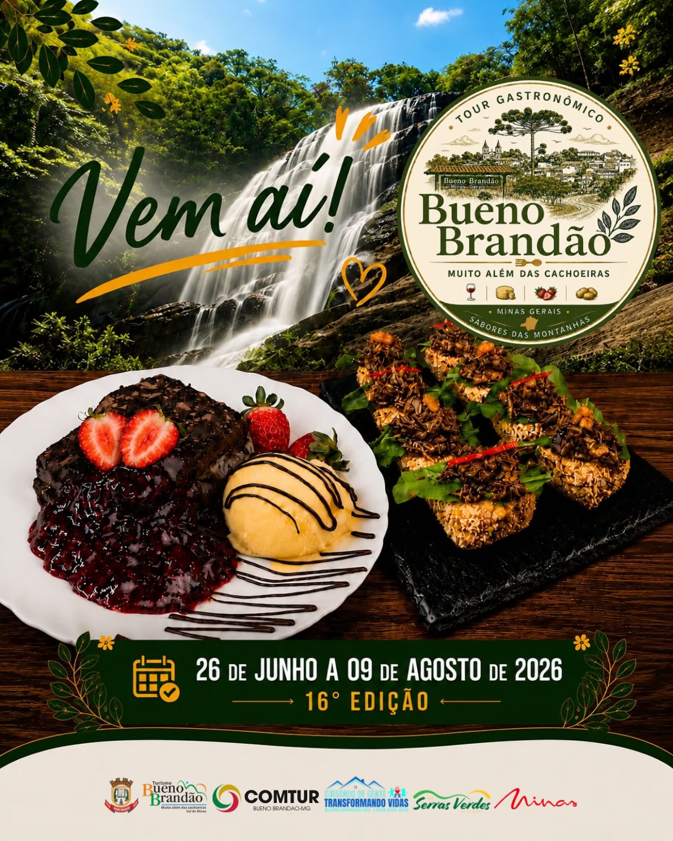 Postagem feita no Instagram do Turismo
