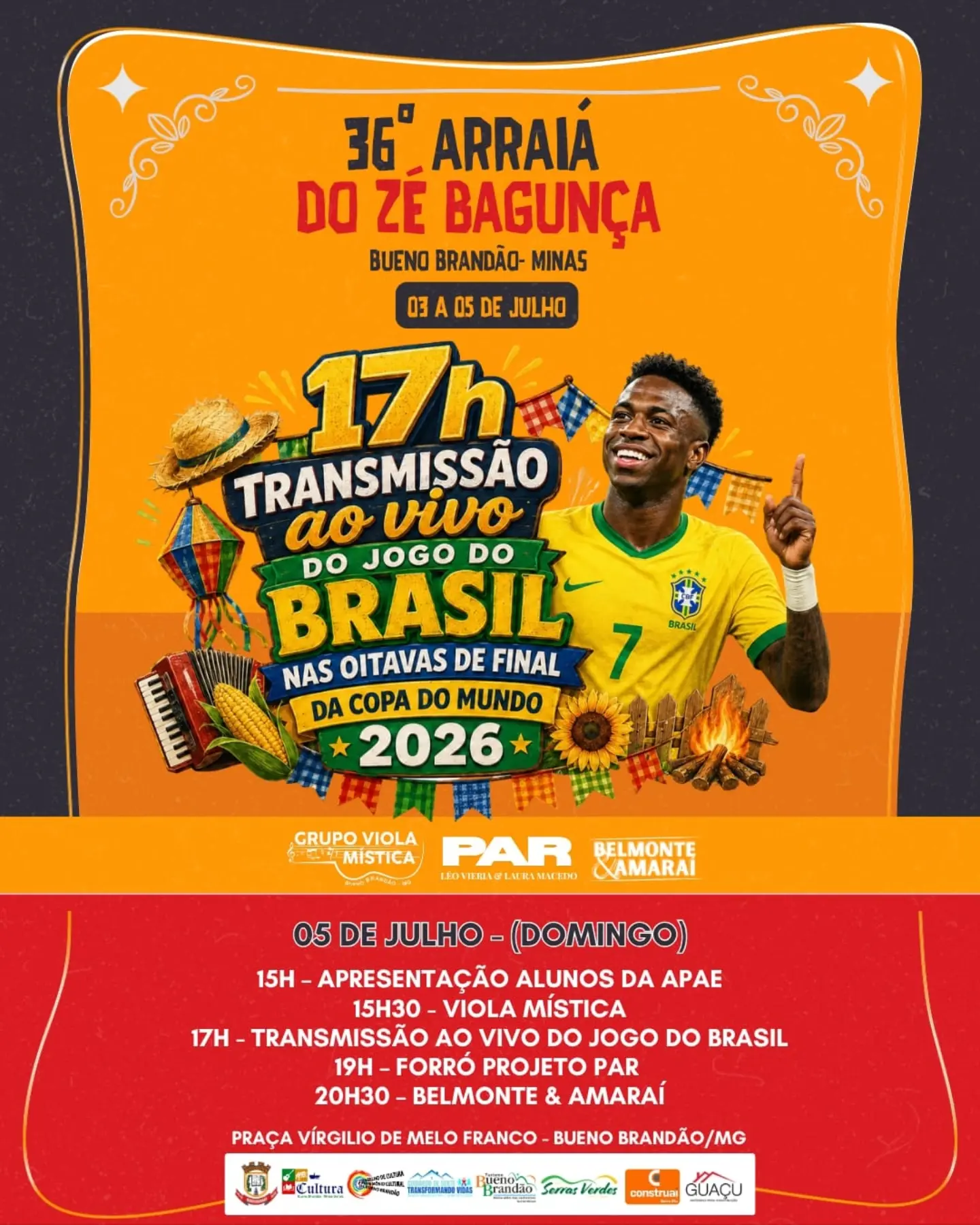 Postagem feita no Instagram do Turismo