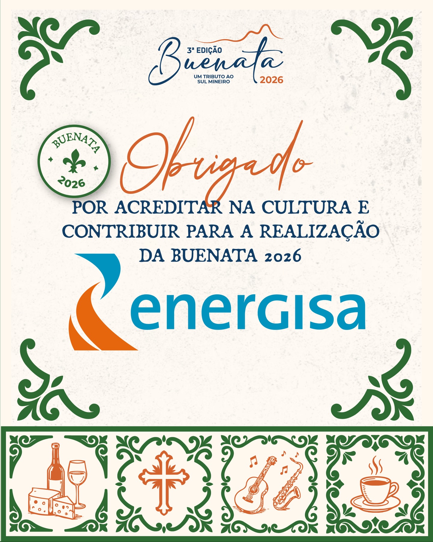 Postagem feita no Instagram do Turismo