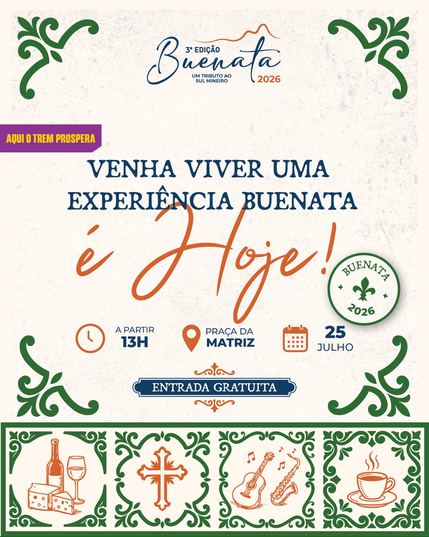 Postagem feita no Instagram do Turismo