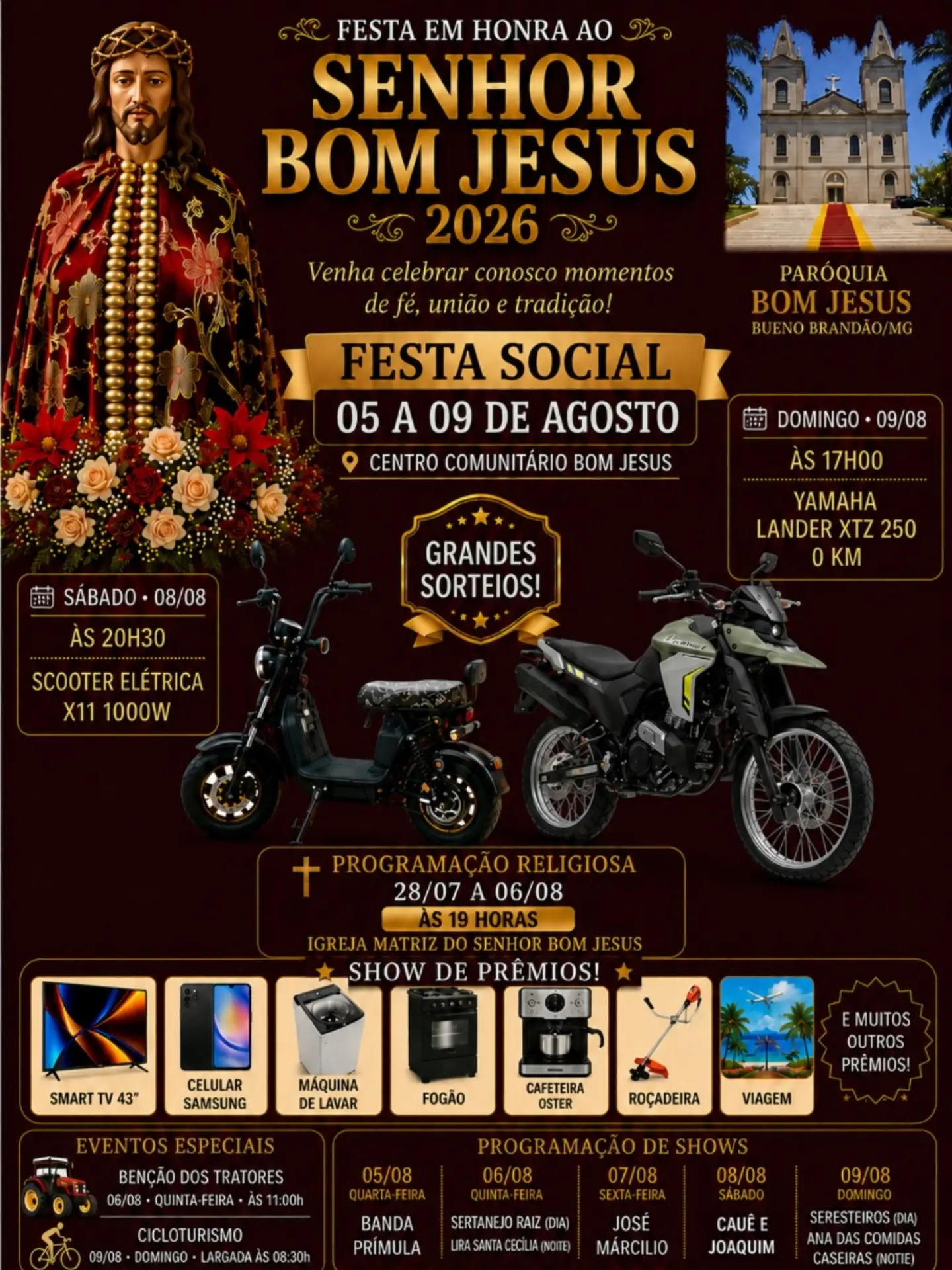 Postagem feita no Instagram do Turismo